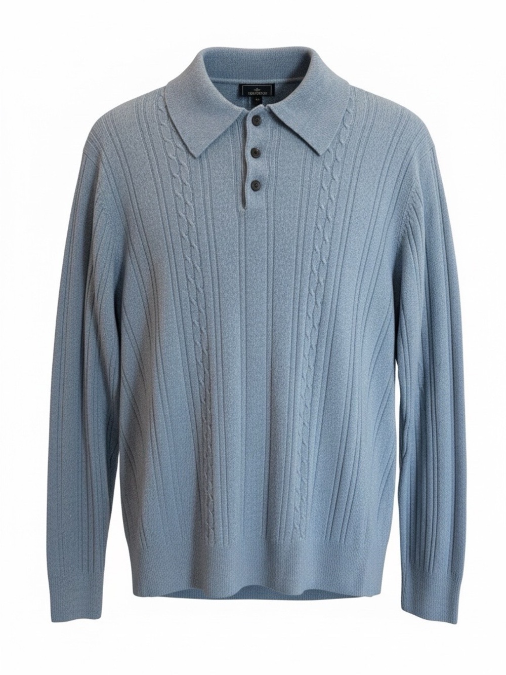 Dockers Light Blue Knit Crew Sweater
